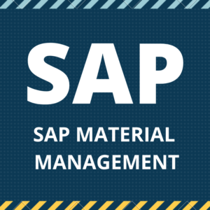 SAP MATERIAL MANAGEMENT TUTORIAL